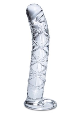 Szklane dildo Icicles No 60, 15 cm (przezroczysty) 4214 zdjęcie
