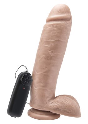 Realistyczny wibrator Toy Joy, 25,5 cm (w kolorze cielistym) 5933 zdjęcie